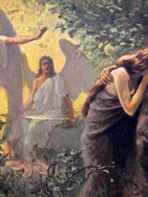 Adam si Eva alungati din Rai