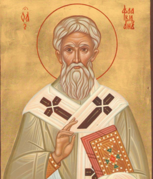 Sfantul Ierarh Flavian, Patriarhul Constantinopolului