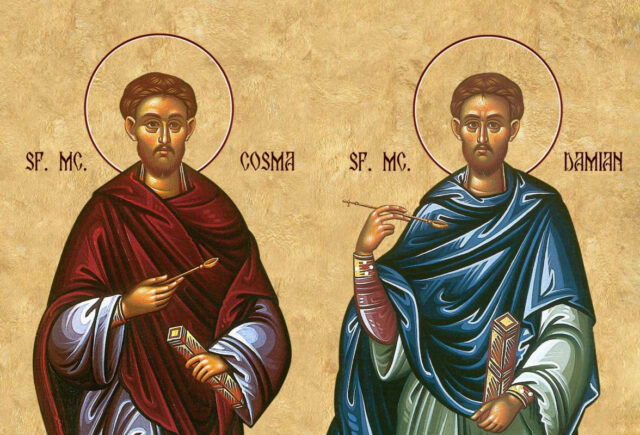 Sfintii Mucenici Cosma si Damian doctorii cei fara de arginti din Roma